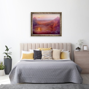 Tablou inramat - Lee Campbell - Vue de la Ville, 2019, 60 x 80 cm - Img 3