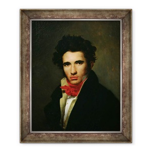 Tablou inramat - Leon Cogniet - Autoportret, 50 x 60 cm