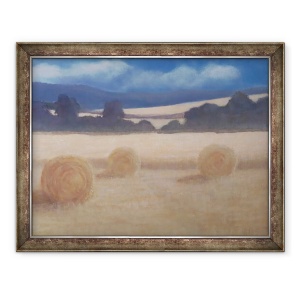 Tablou inramat - Lincoln Seligman - Doua baloturi de fan, 60 x 80 cm