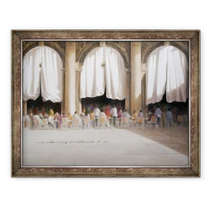 Tablou inramat - Lincoln Seligman - Florieni, 60 x 80 cm