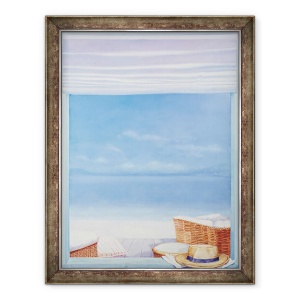 Tablou inramat - Lincoln Seligman - Palarie de plaja, 70 x 90 cm