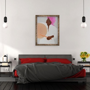 Tablou inramat - Lincoln Seligman - Tobosar II, 70 x 90 cm - Img 3