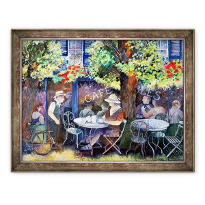 Tablou inramat - Lisa Graa Jensen - Cafeneaua Jules, 60 x 80 cm