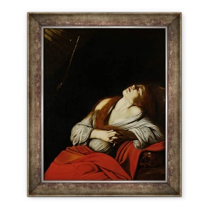 Tablou inramat - Louis Finsonius - Extazul Mariei Magdalena, 70 x 85 cm