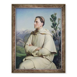 Tablou inramat - Louis Janmot - Henri Lacordaire 1802-61 a Sorreze, 60 x 80 cm