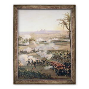 Tablou inramat - Louis Lejeune - Batalia Piramidelor, 21 iulie 1798, 60 x 80 cm