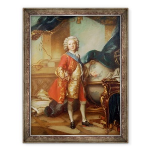 Tablou inramat - Louis M. Tocque - Dauphin Charles-Louis 1729-65 al Frantei, 70 x 90 cm
