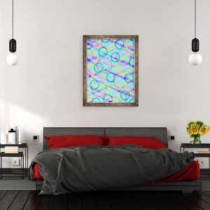 Tablou inramat - Louisa Hereford - Panglici, 70 x 90 cm - Img 3