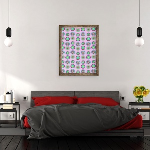 Tablou inramat - Louisa Hereford - Spoturi simple, 60 x 80 cm - Img 3
