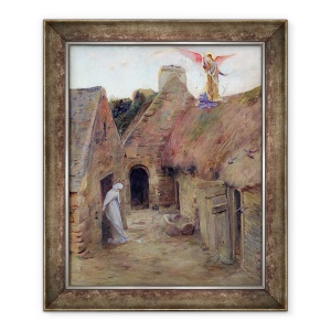 Tablou inramat - Luc-Oliver Merson - Buna Vestire, 50 x 60 cm