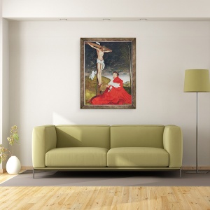 Tablou inramat - Lucas Cranach the Elder - Albert, 60 x 80 cm - Img 2