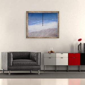 Tablou inramat - Luke Elwes - Pasaj, 2009, 50 x 60 cm - Img 2