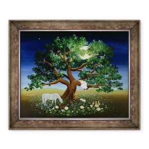 Tablou inramat - Magdolna Ban - Copacul Viselor, 70 x 85 cm