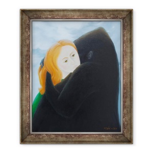 Tablou inramat - Magdolna Ban - imbratiseaza, 70 x 85 cm