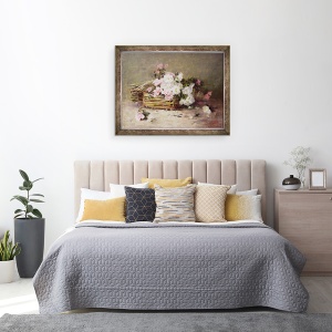 Tablou inramat - Margaret von Frankenberg - Un cos cu Flori, 60 x 80 cm - Img 3