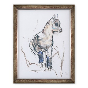 Tablou inramat - Mark Adlington - Copil Ibex, 60 x 80 cm