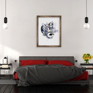 Tablou inramat - Mark Adlington - Leopard II, 70 x 90 cm - Img 3