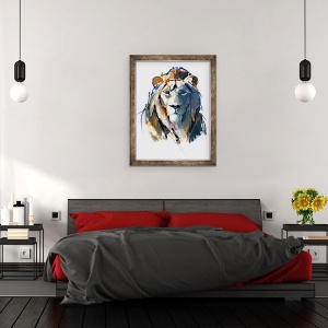 Tablou inramat - Mark Adlington - Leu I, 70 x 90 cm - Img 3