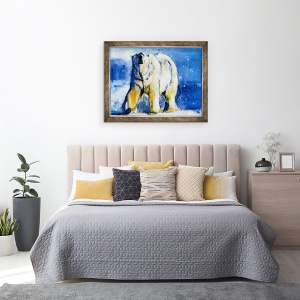 Tablou inramat - Mark Adlington - Luminile nordului, 60 x 80 cm - Img 3