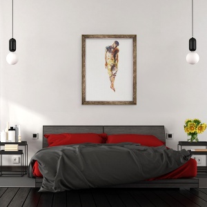 Tablou inramat - Mark Adlington - Man, 60 x 80 cm - Img 3