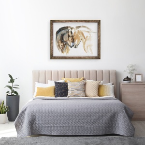 Tablou inramat - Mark Adlington - Nas la Nas Przewalski, 70 x 90 cm - Img 3