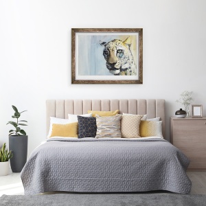 Tablou inramat - Mark Adlington - Predator Leopard arab, 60 x 80 cm - Img 3