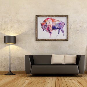 Tablou inramat - Mark Adlington - Stramos Pest, 60 x 80 cm - Img 3