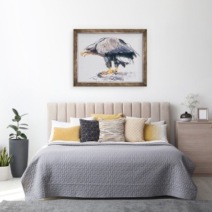 Tablou inramat - Mark Adlington - Vulturul de mare cu coada alba, 60 x 80 cm - Img 3