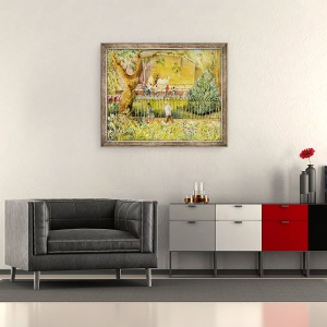 Tablou inramat - Mary Kuper - Gradina Zoologica, 50 x 60 cm - Img 2