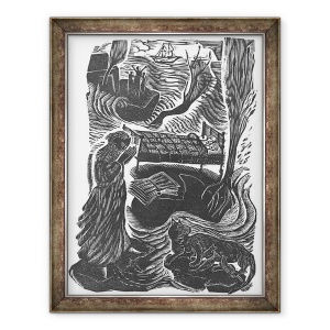 Tablou inramat - Mary Kuper - Potopul, 60 x 80 cm