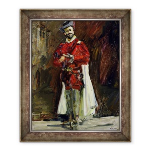 Tablou inramat - Max Slevogt - Francisco DAndrade 1859-1921 ca Don Giovanni, 50 x 60 cm