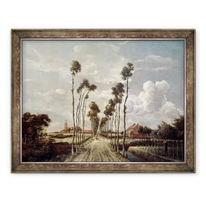 Tablou inramat - Meindert Hobbema - Bulevardul Middelharnis, 60 x 80 cm