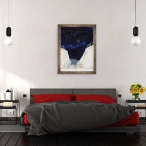 Tablou inramat - Nancy Moniz Charalambous - Noapte ingerul a primit aripile lui 2, 2013, 70 x 90 cm - Img 3