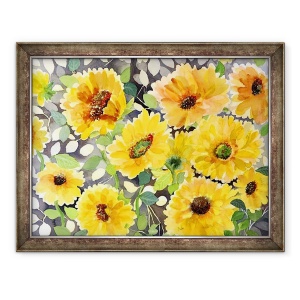 Tablou inramat - Neela Pushparaj - girasol, 70 x 90 cm