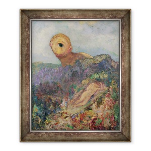 Tablou inramat - Odilon Redon - Ciclopul, 50 x 60 cm