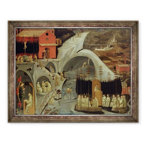 Tablou inramat - Paolo Uccello - Thebaid, 60 x 80 cm