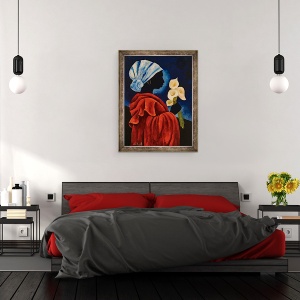 Tablou inramat - Patricia Brintle - Callas patru, 60 x 80 cm - Img 3