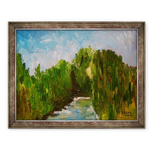 Tablou inramat - Patricia Brintle - Raul de lichidare, 70 x 90 cm