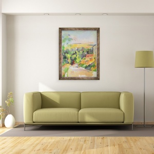 Tablou inramat - Paul Cezanne - indoirea in drum, 60 x 80 cm - Img 2