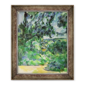 Tablou inramat - Paul Cezanne - Peisaj albastru, 70 x 85 cm