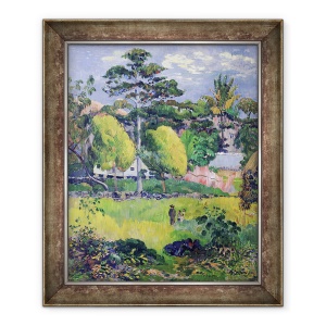 Tablou inramat - Paul Gauguin - Peisaj II, 70 x 85 cm