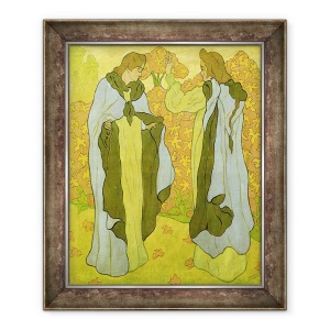 Tablou inramat - Paul Ranson - Cele doua haruri, 50 x 60 cm