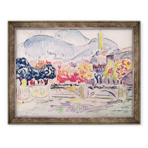 Tablou inramat - Paul Signac - Le Paillon, Frumos, 60 x 80 cm