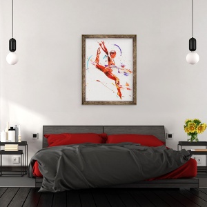 Tablou inramat - Penny Warden - Gimnasta Doi, 60 x 80 cm - Img 3