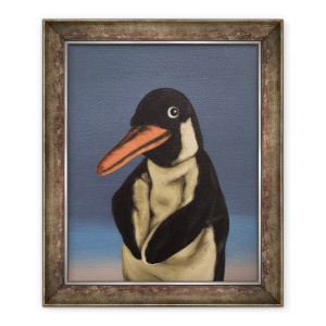 Tablou inramat - Peter Jones - Penguin, 2018, 50 x 60 cm
