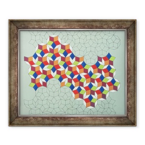 Tablou inramat - Peter McClure - Enigma lui Penrose, 50 x 60 cm