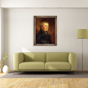 Tablou inramat - Philipp Otto Runge - Daniel Nicolaus Runge, Tatal Artistului, 60 x 80 cm - Img 3