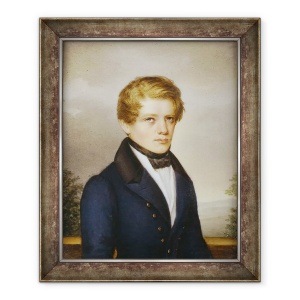 Tablou inramat - Philipp Petri - Otto von Bismarck ca student, 50 x 60 cm