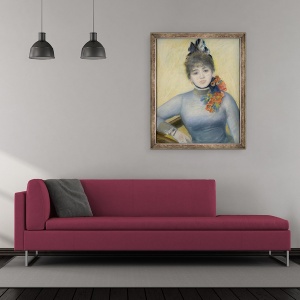 Tablou inramat - Pierre Auguste Renoir - Caroline Rémy Séverine, 50 x 60 cm - Img 2