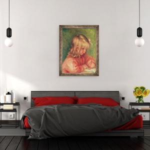 Tablou inramat - Pierre Auguste Renoir - Desen pentru copii, 60 x 80 cm - Img 3